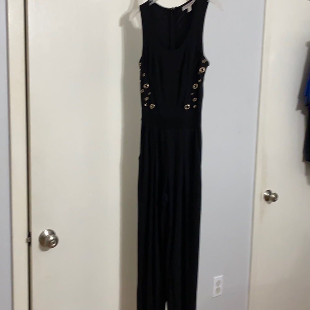Black pants romper